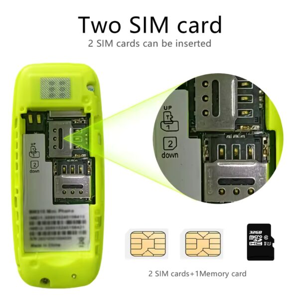 B310 Mini Dumb Phone GSM Dual-SIM - Image 2